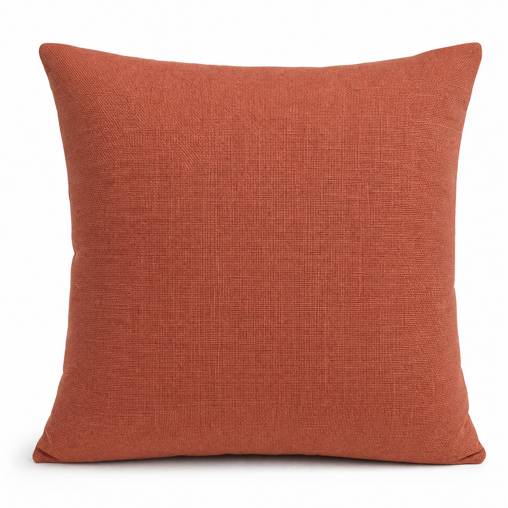Terracotta Cotton Cushion - main product view