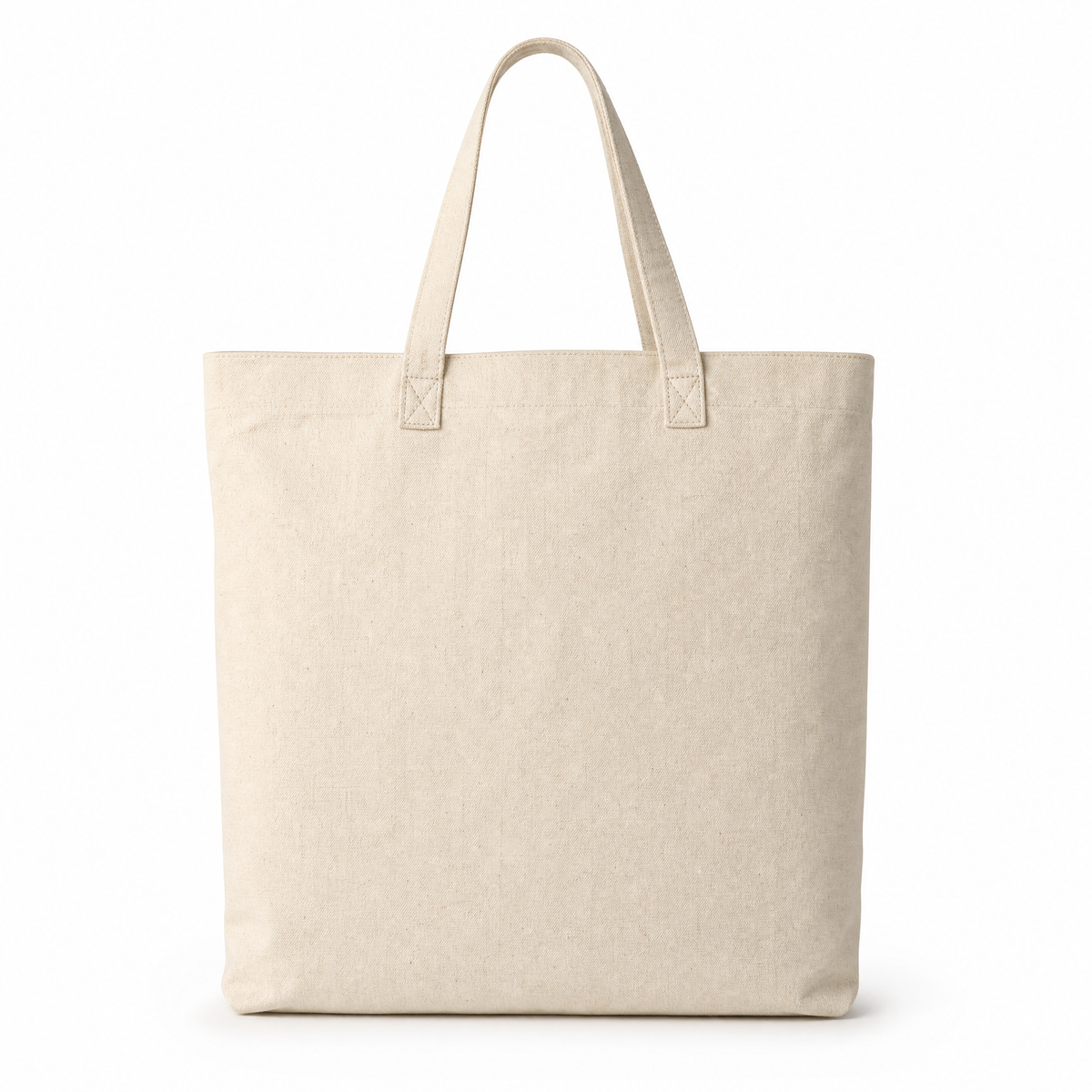 Natural Canvas Tote Bag - main product view