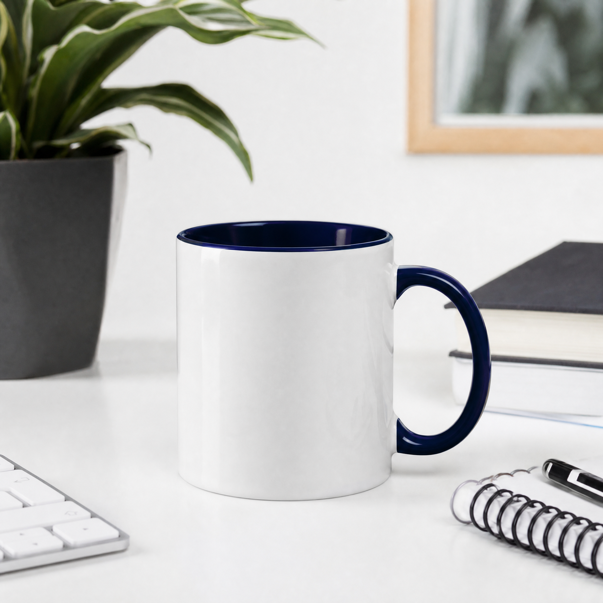 Two-Tone Ceramic Coffee Mug - alternate lifestyle product view